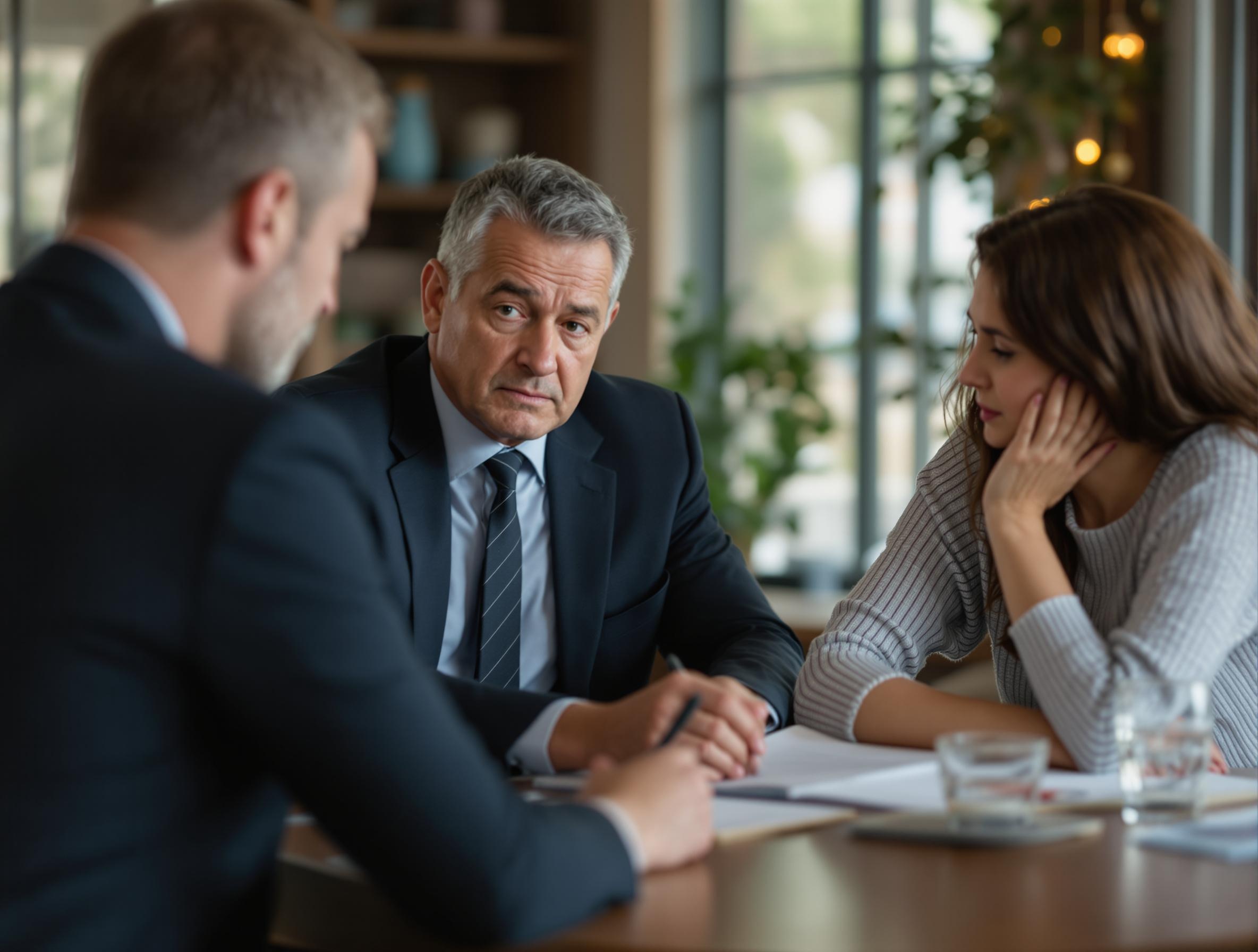 family discussing Grant of Probate
