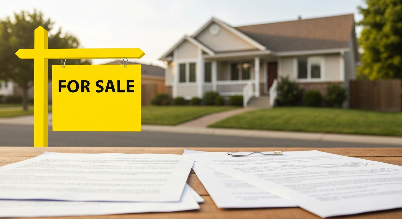 Home for sale with probate documents - selling real estate during probate